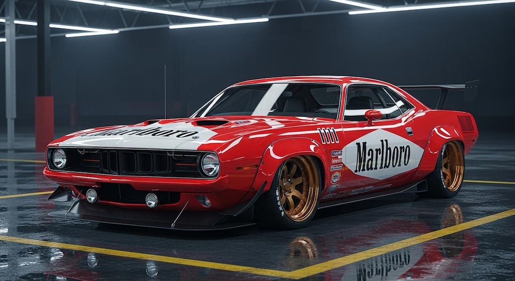 マルボロプリマスクーダレーシングカー