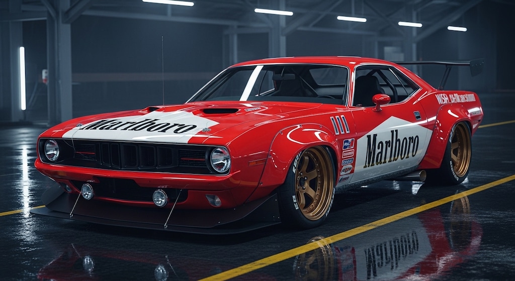 マルボロプリマスクーダレーシングカー