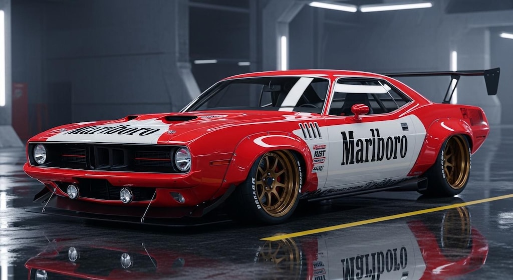 マルボロプリマスクーダレーシングカー