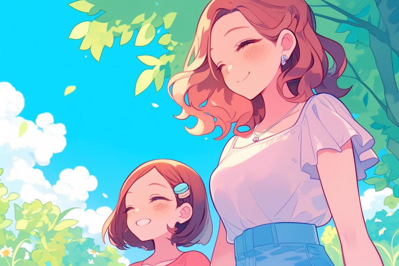 母と娘346