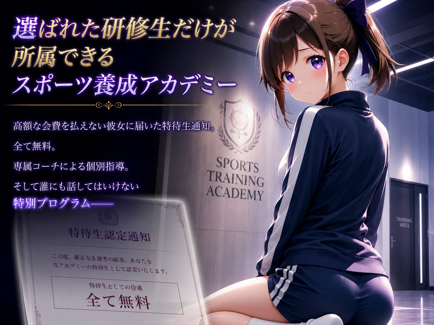 新作『専属パーソナルコーチと秘密の個人トレーニング』より
