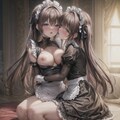 メイドさんが いちゃいちゃ 3枚目