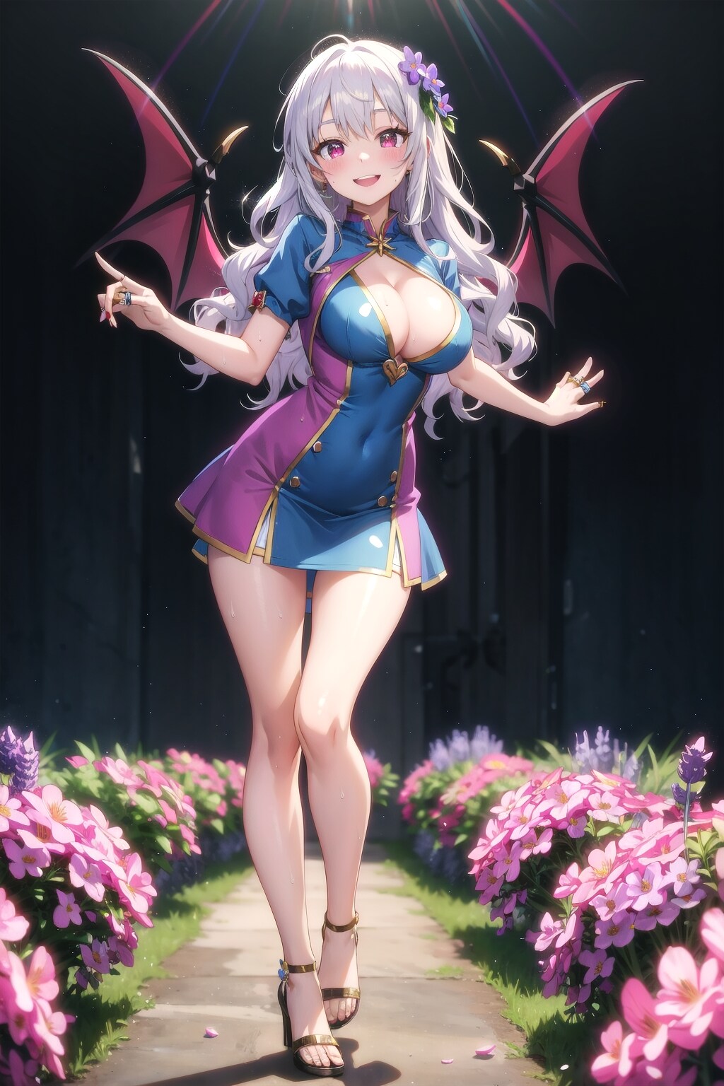 花とダンス