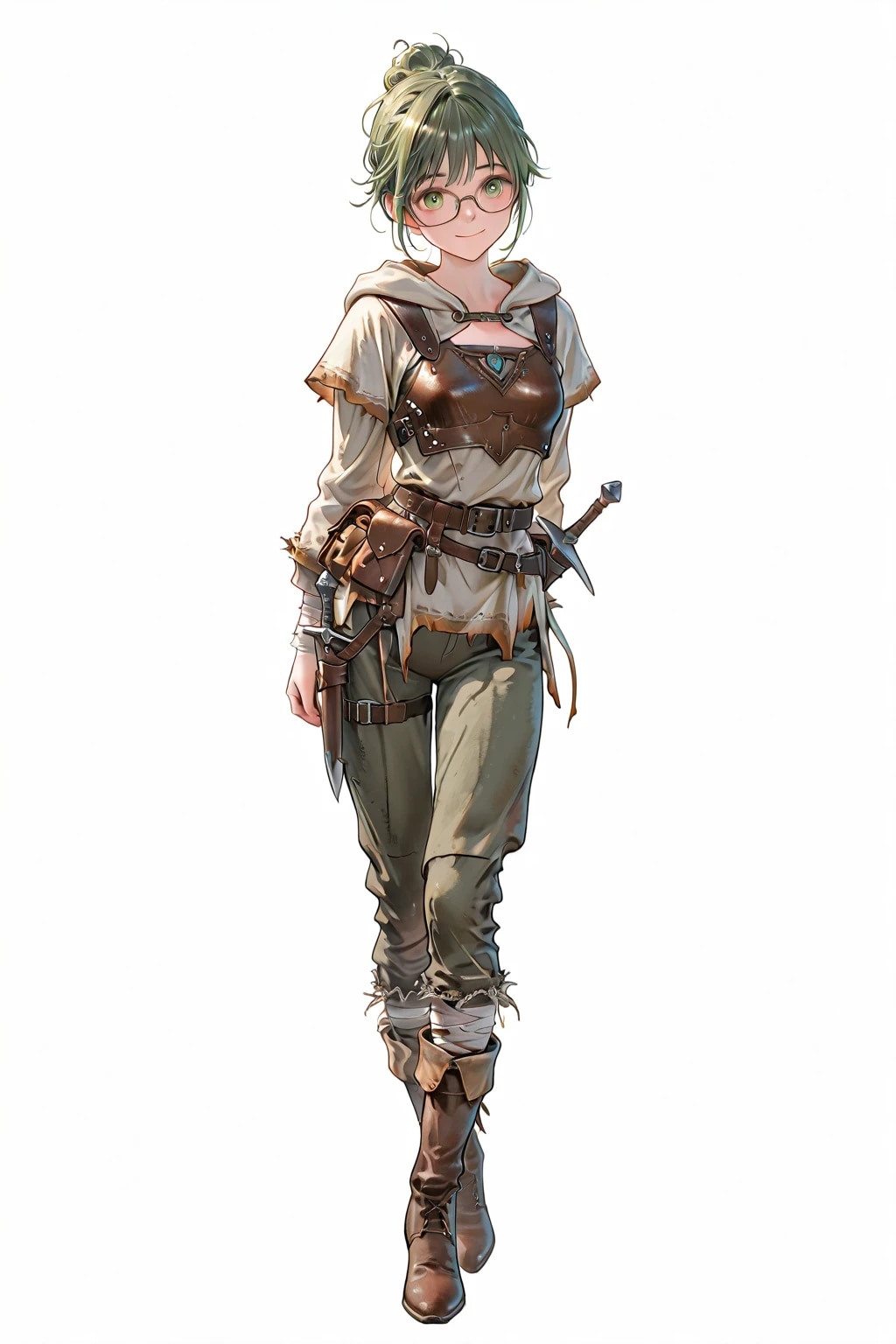 シーフに転職してもらいました【うちの子６人の素材！】