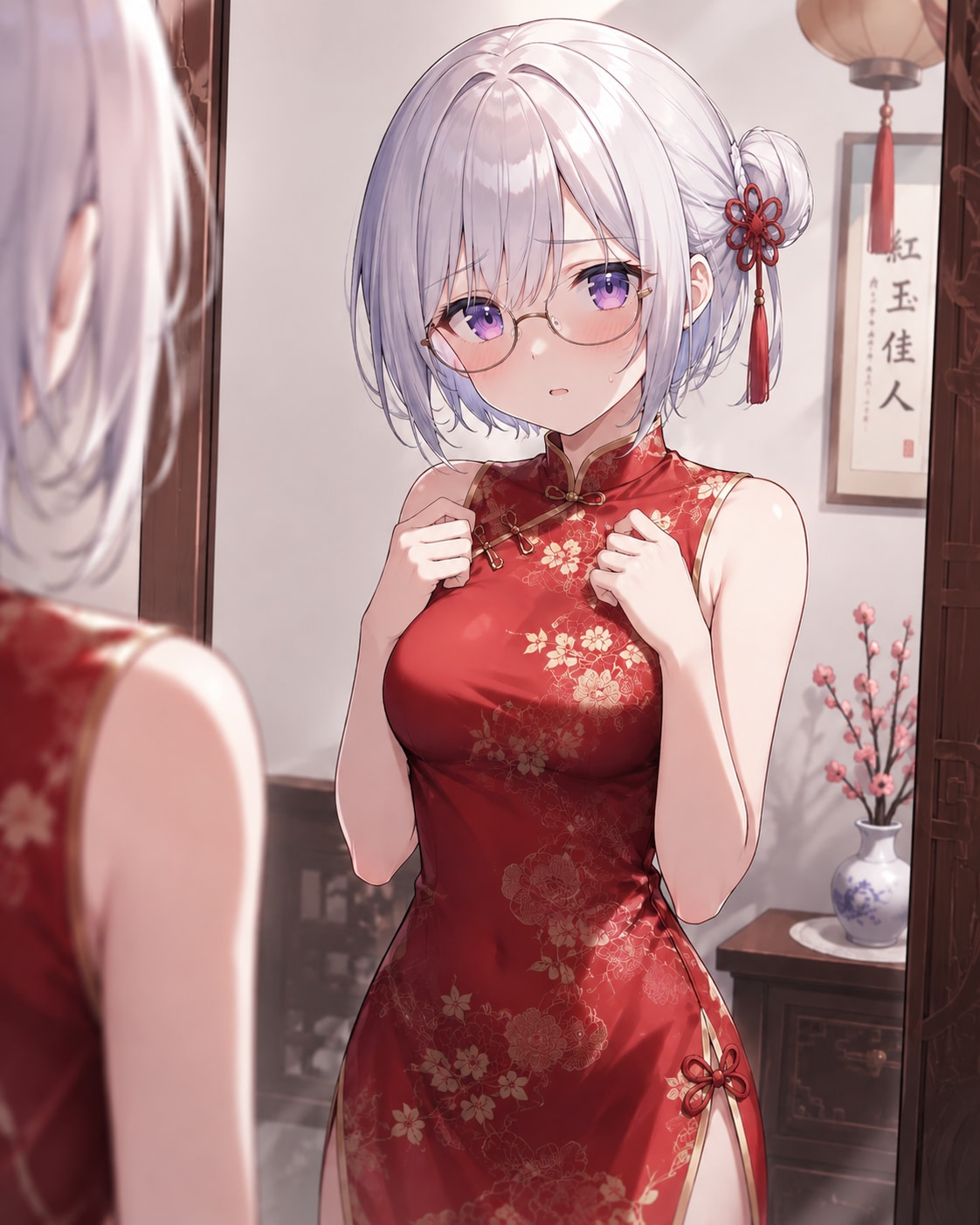 ……似合って、ますか？