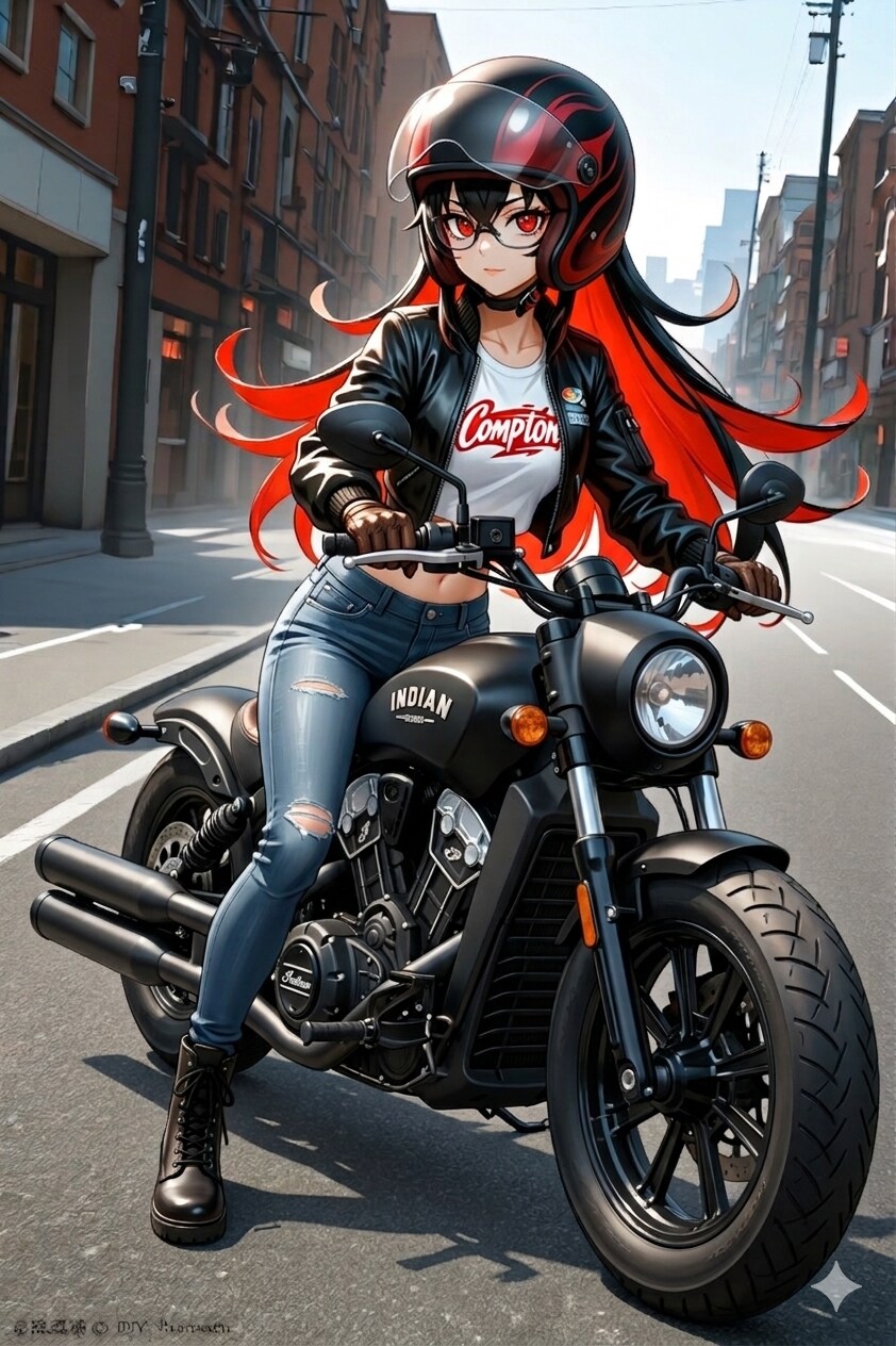 バイクガチャ（朱闇さん）