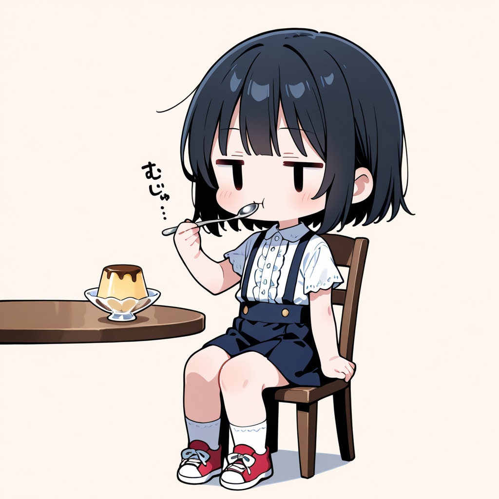 プリンを食べる | の人気AIイラスト・グラビア