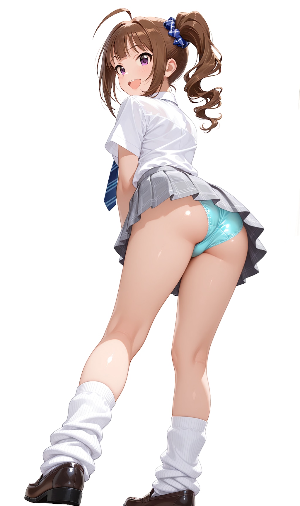 ゆかりと奈緒のギャル制服下から尻パンチラ まとめ