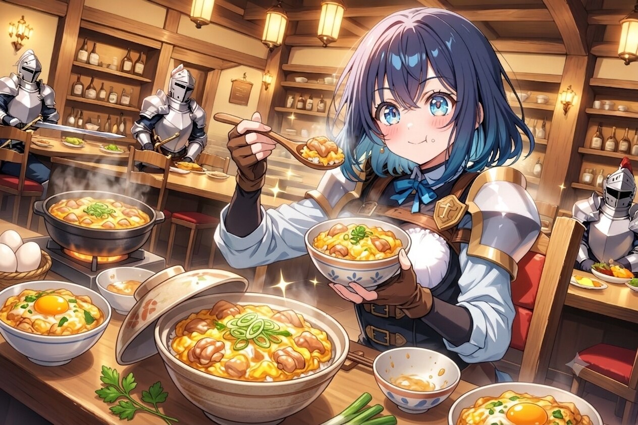 今日もたくさん飯を食って稼ぐ。