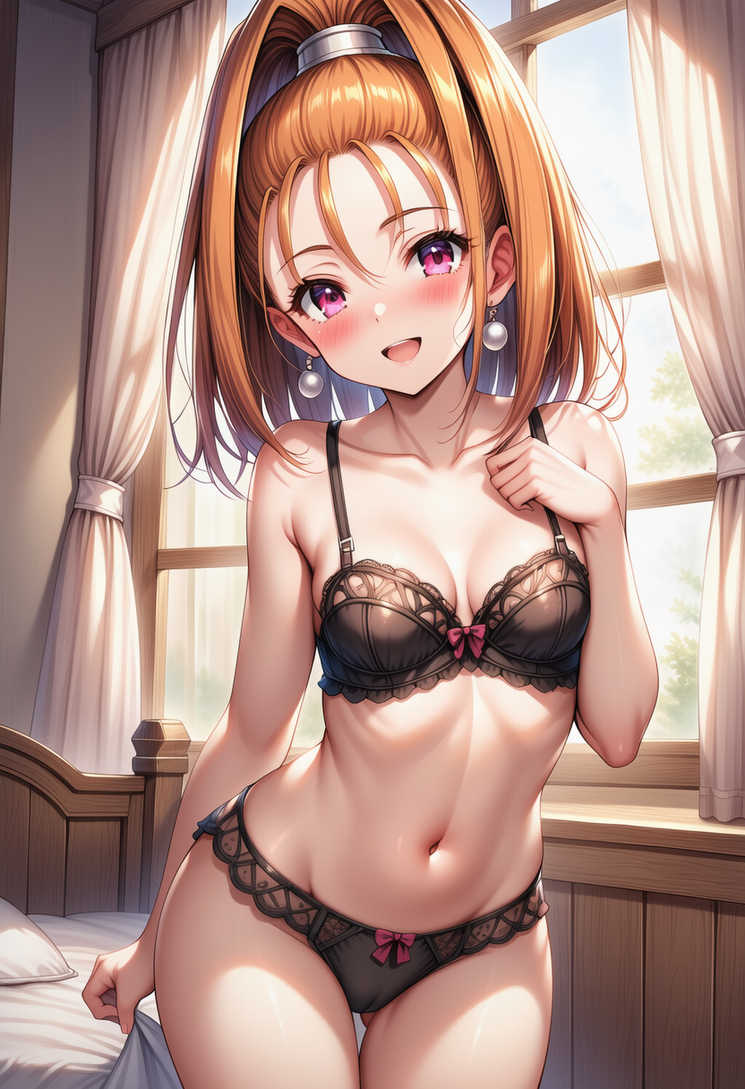 えっちな下着を装備した！