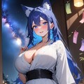 ライカンスロープ娘の七夕 9枚目