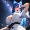ライカンスロープ娘の七夕 6枚目