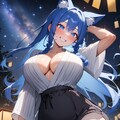 ライカンスロープ娘の七夕 12枚目