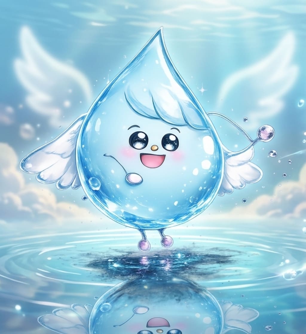 Rain drop angelちゃん♪