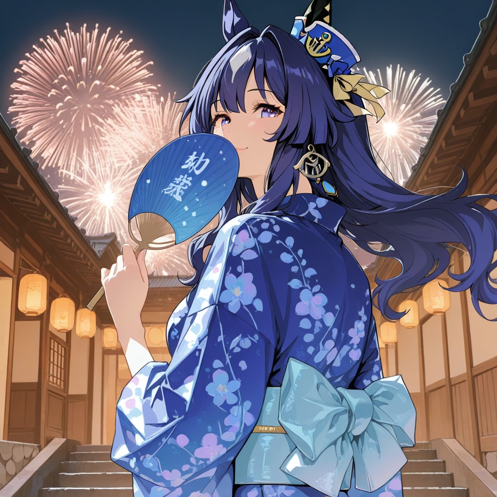 浴衣のヴィルシーナ
