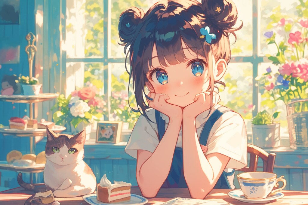 猫🐈とおだんごちゃん🍡✨16