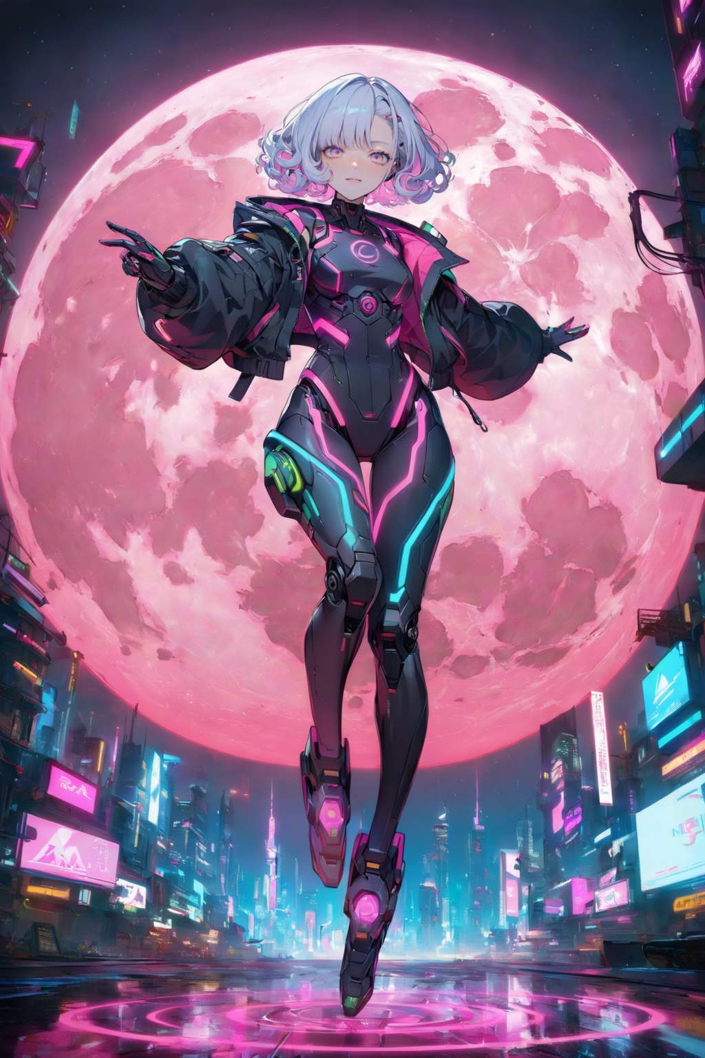 Pink Moon Night