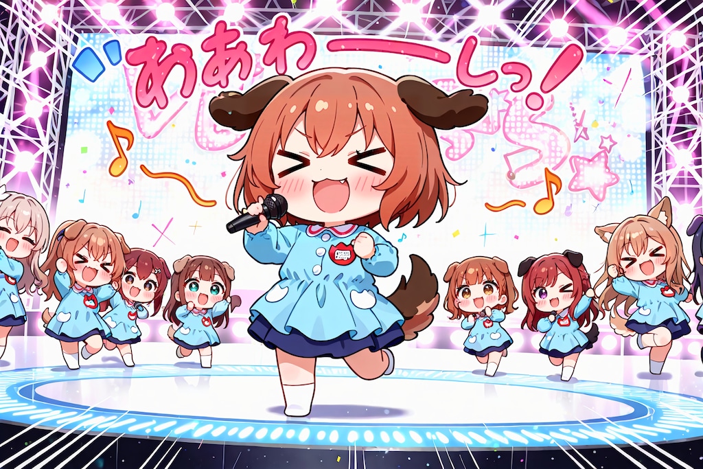 いぬみみようちえんのカラオケたいかい！