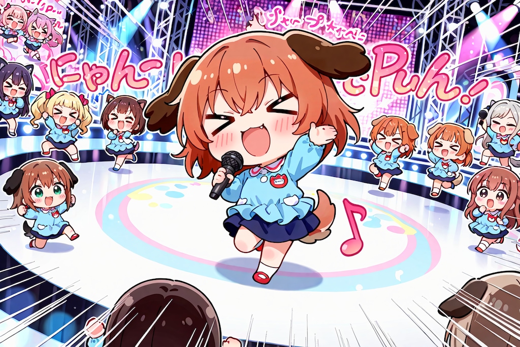 いぬみみようちえんのカラオケたいかい！