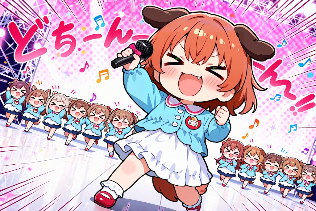 いぬみみようちえんのカラオケたいかい！