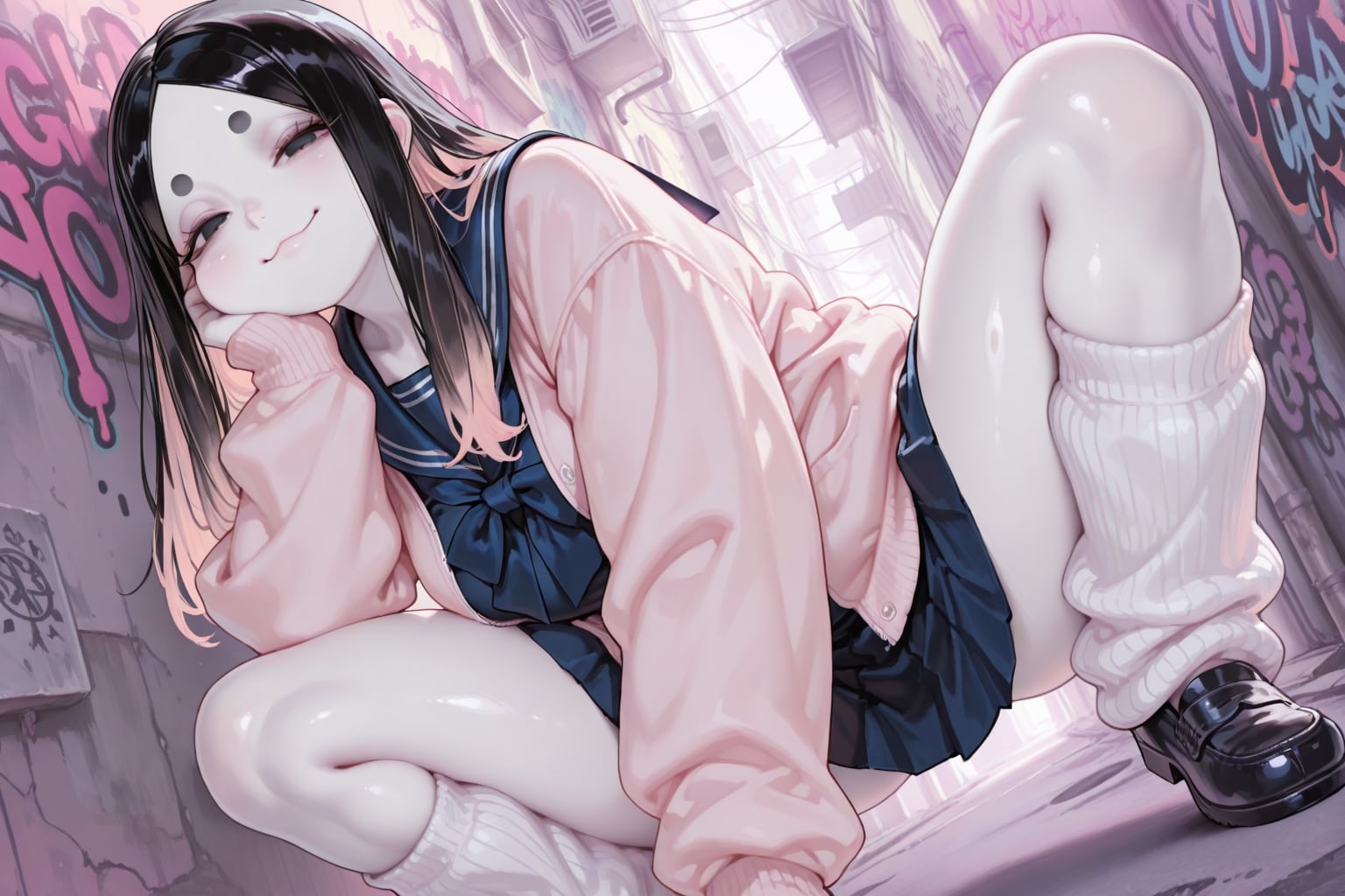 おかめヒップホップ福ちゃん | の人気AIイラスト・グラビア