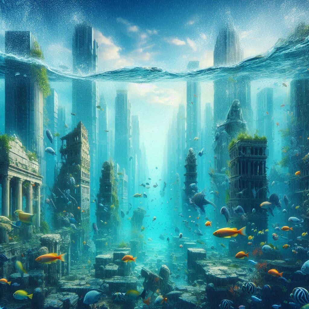 神秘洪水は災害中、洪水神秘は未来予知？