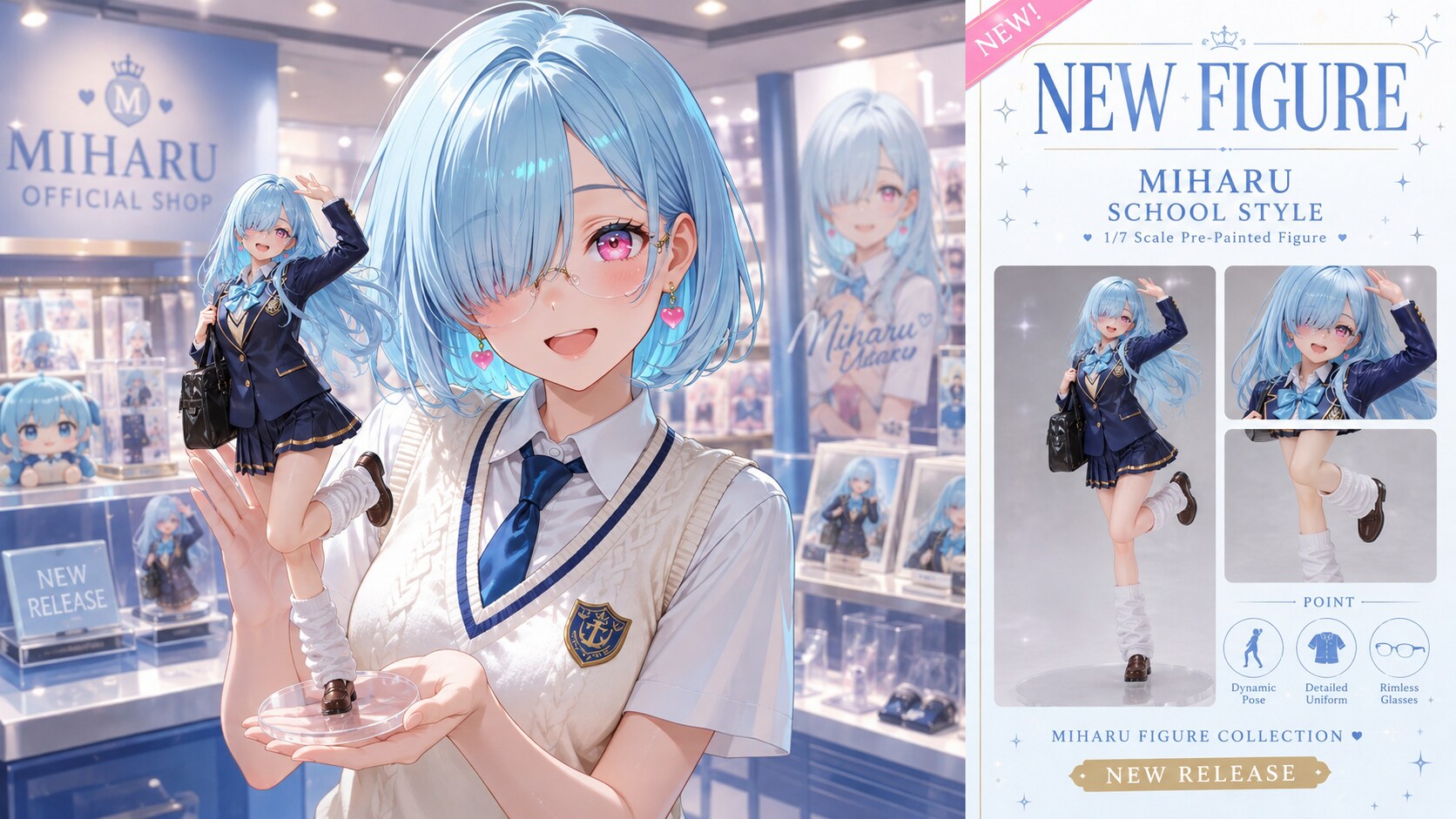 フィギュア出たよー✨ | の人気AIイラスト・グラビア