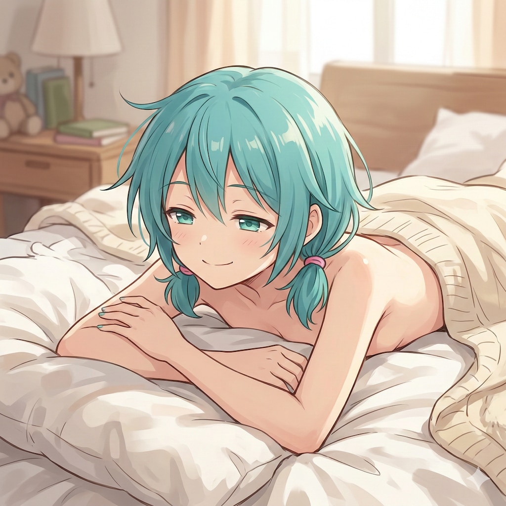 ミクさん　オハヨウヾ(￣∇￣)