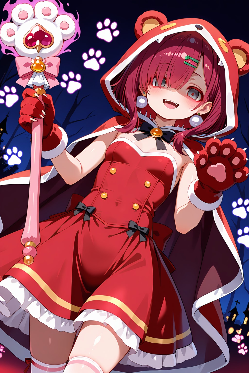 獣ノ魔法少女ミカネちゃん | の人気AIイラスト・グラビア