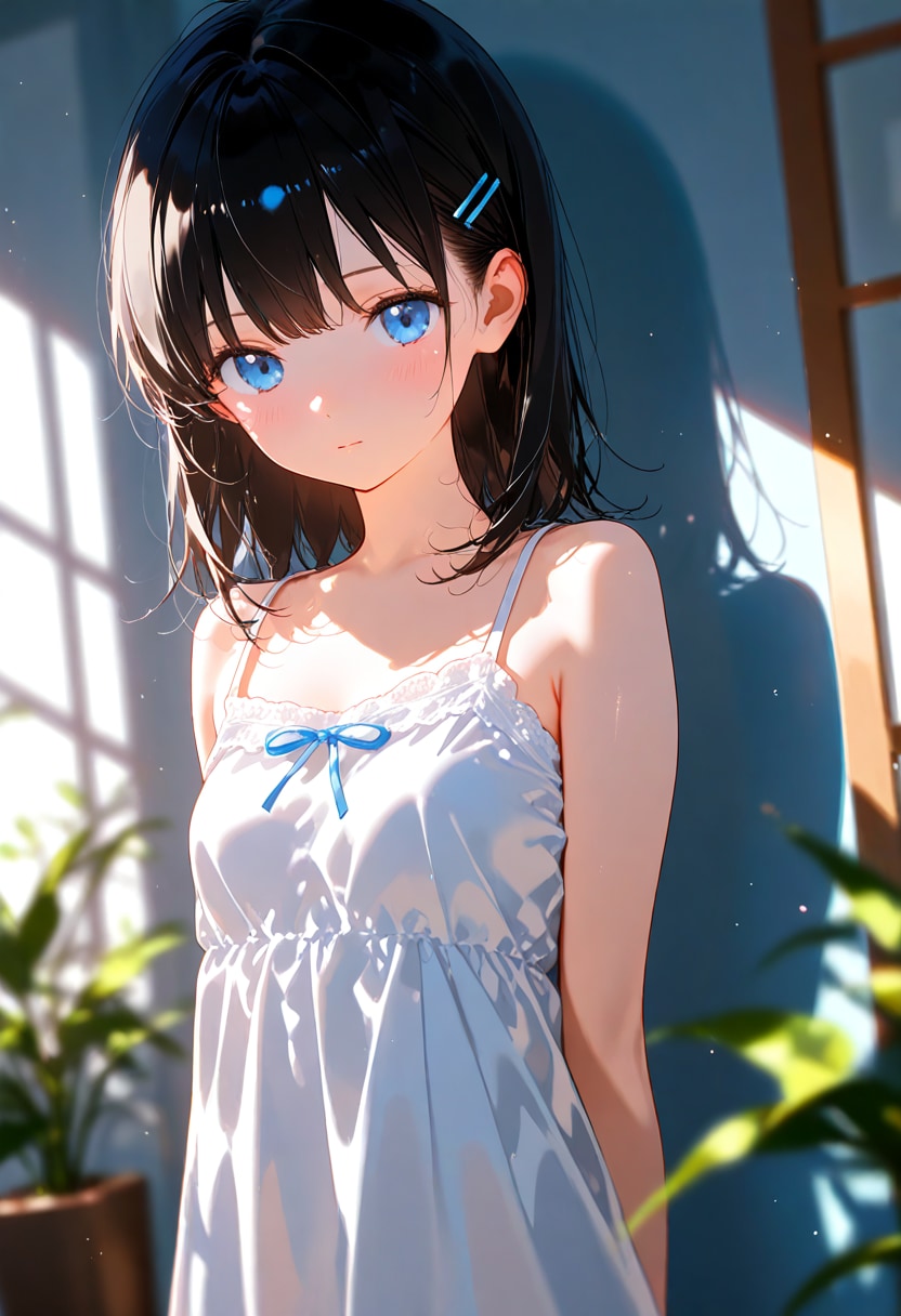 黒髪の美少女(373)