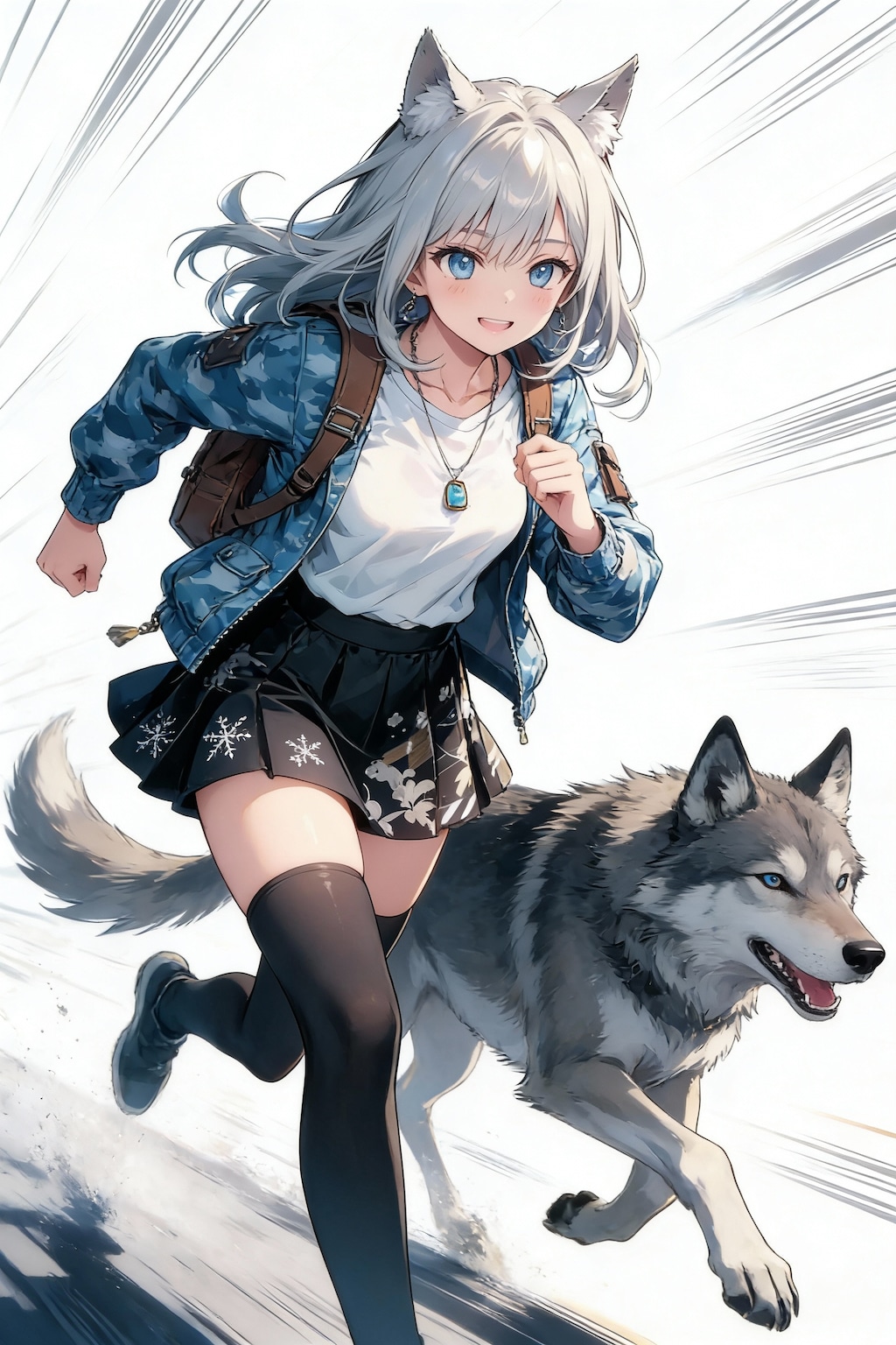 よーし❗いくよ❗🐺✨