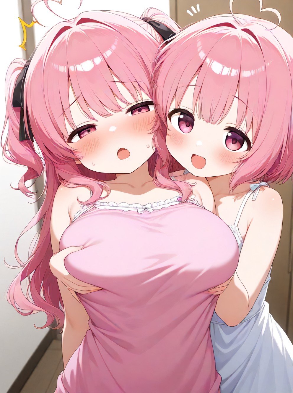 胸揉み