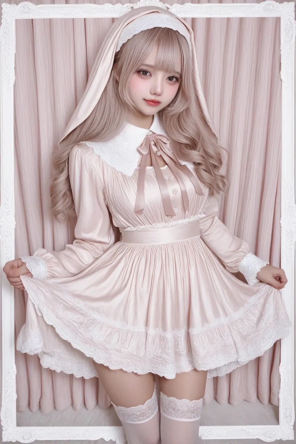 地雷系ちゃん修道女《SeaArt》