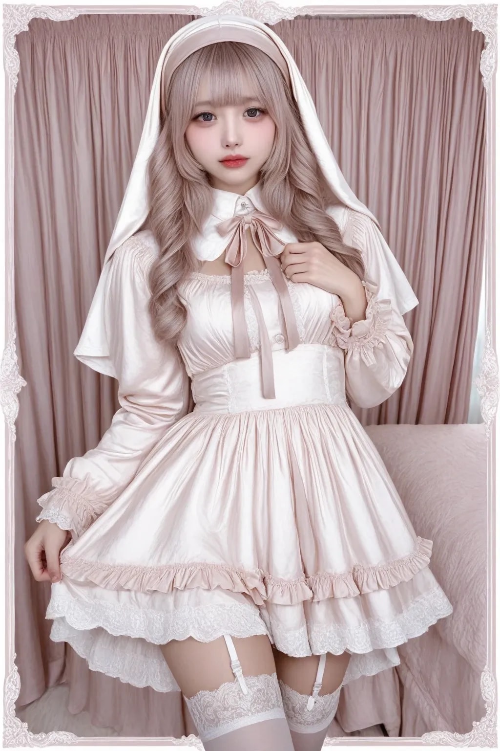 地雷系ちゃん修道女《SeaArt》