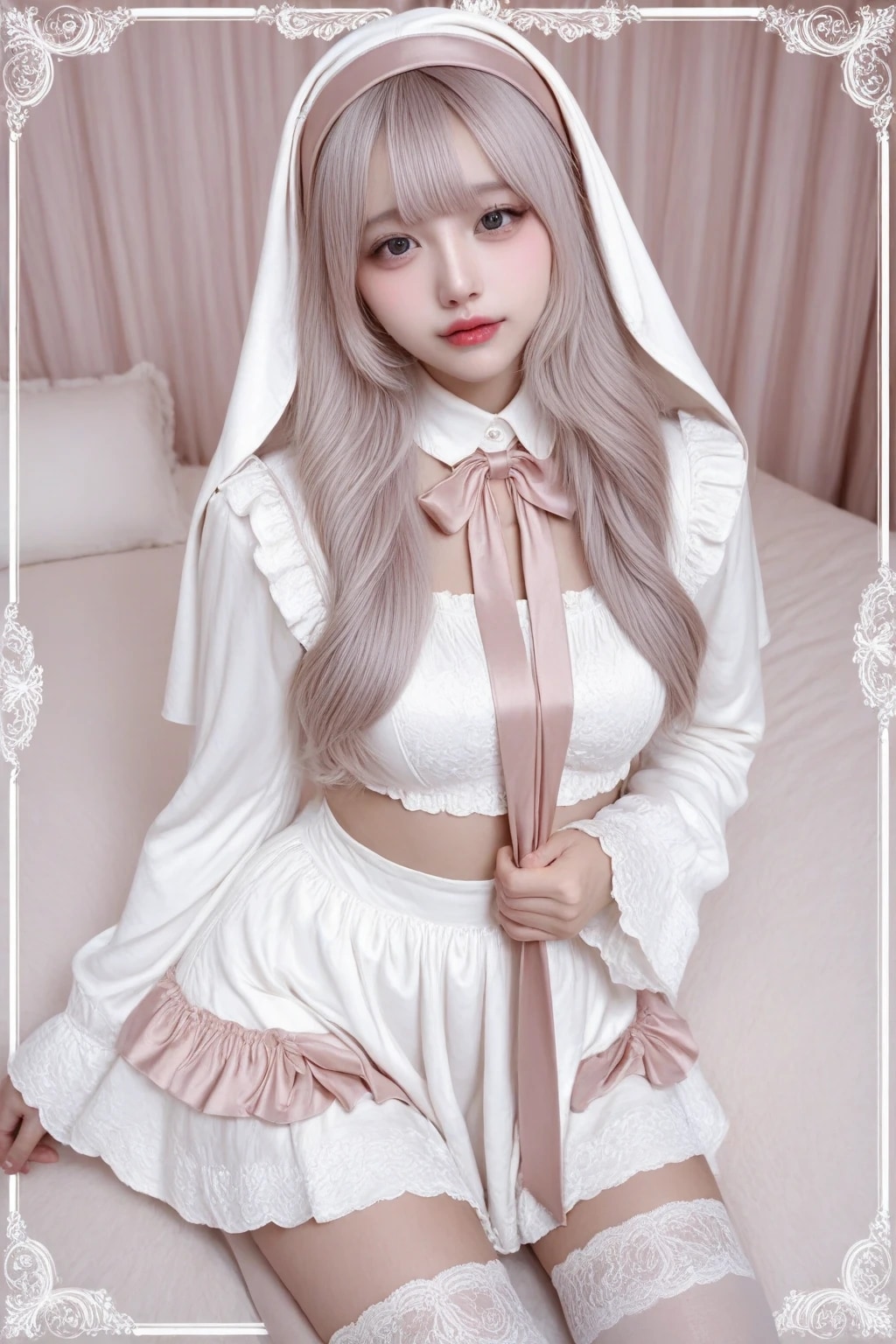 地雷系ちゃん修道女《SeaArt》