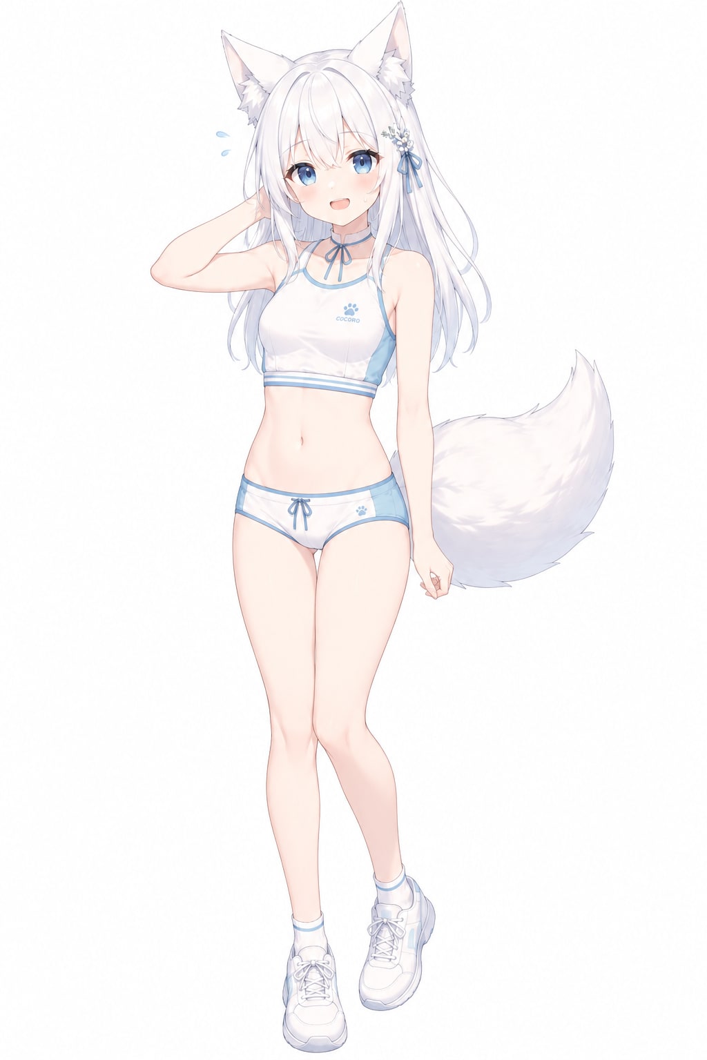 ローアングルココロちゃん