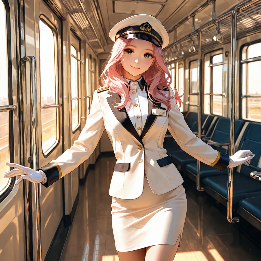 春風に揺れる出発の朝