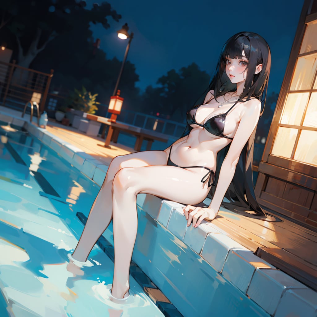 足湯？