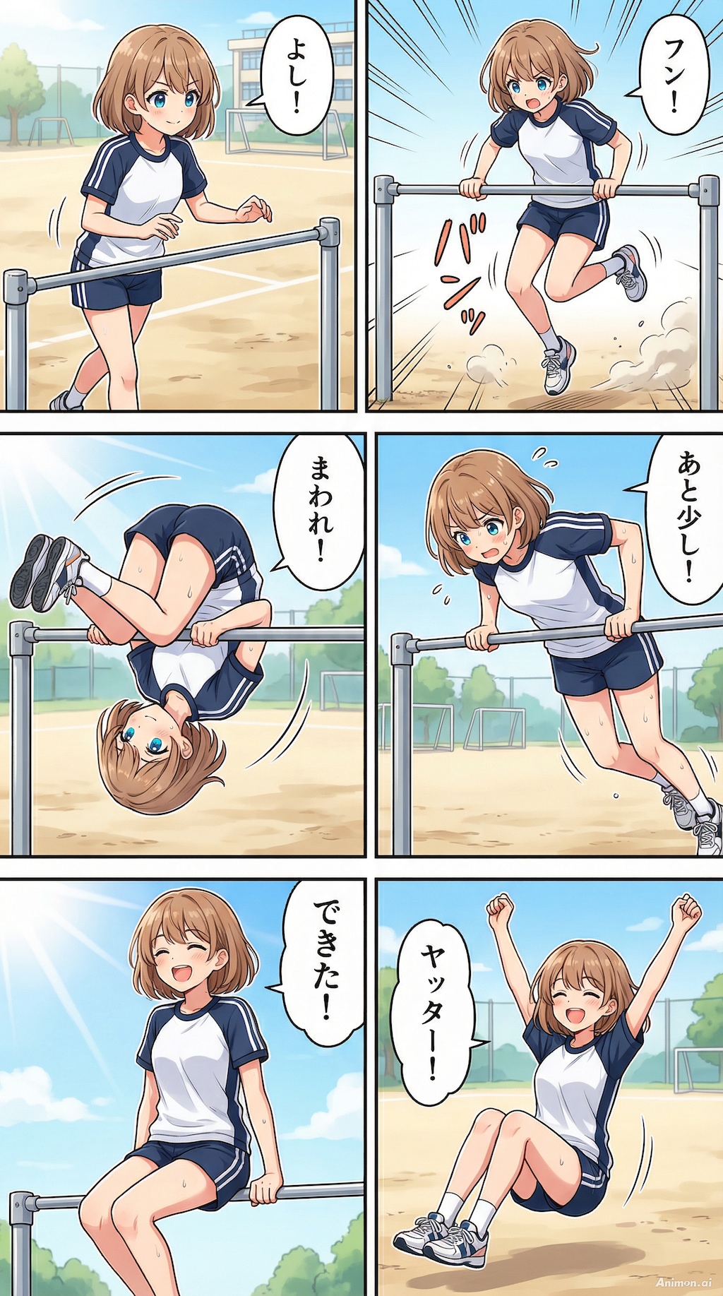 逆上がりチャレンジ