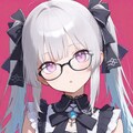 眼鏡なお嬢様 2枚目
