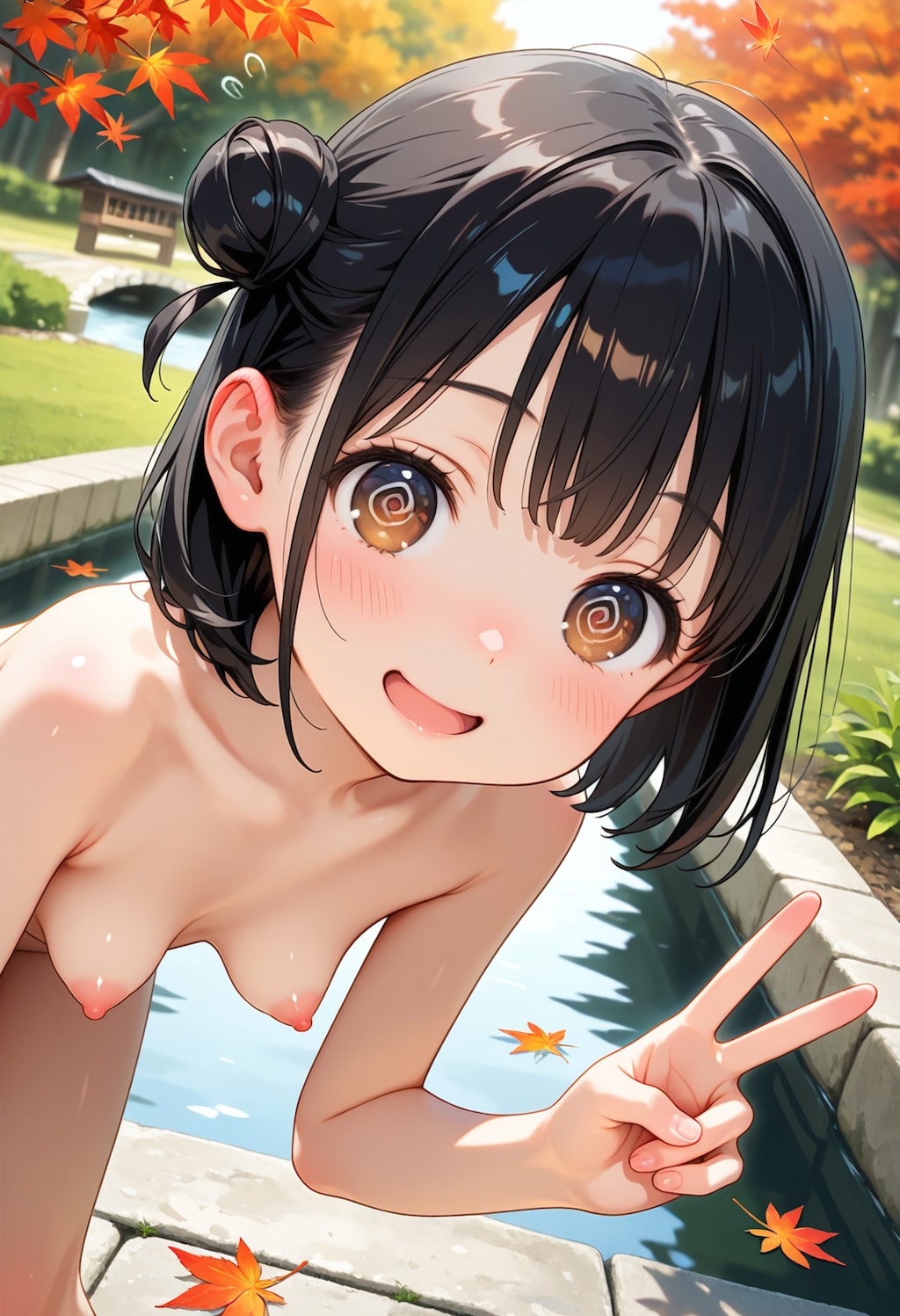 全裸生活ちゃんの修学旅行