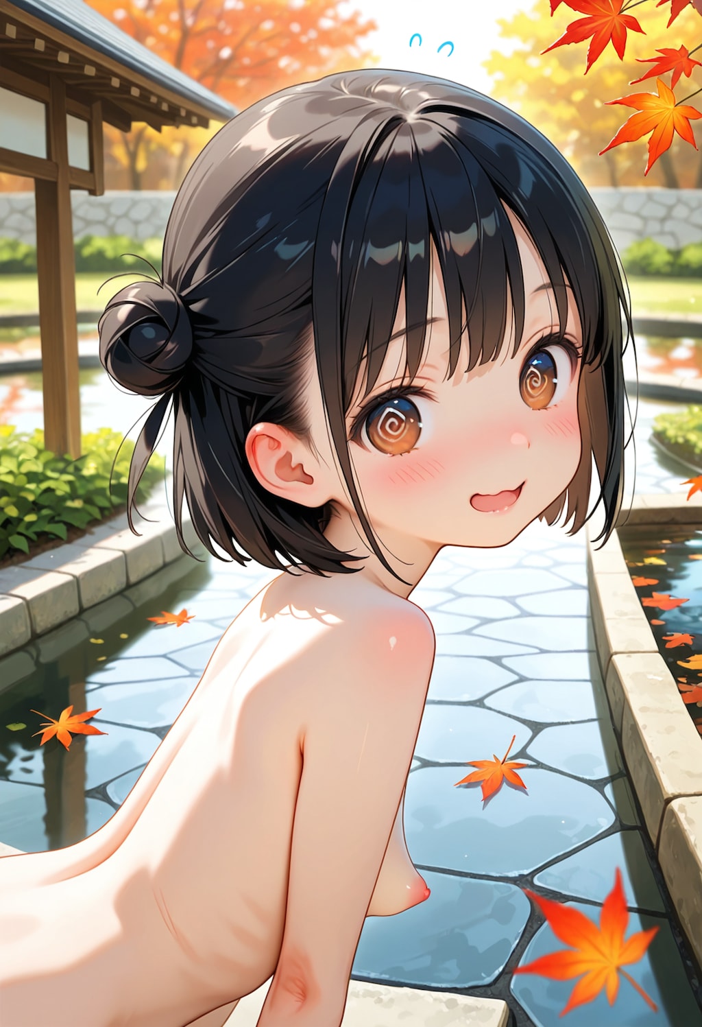 全裸生活ちゃんの修学旅行