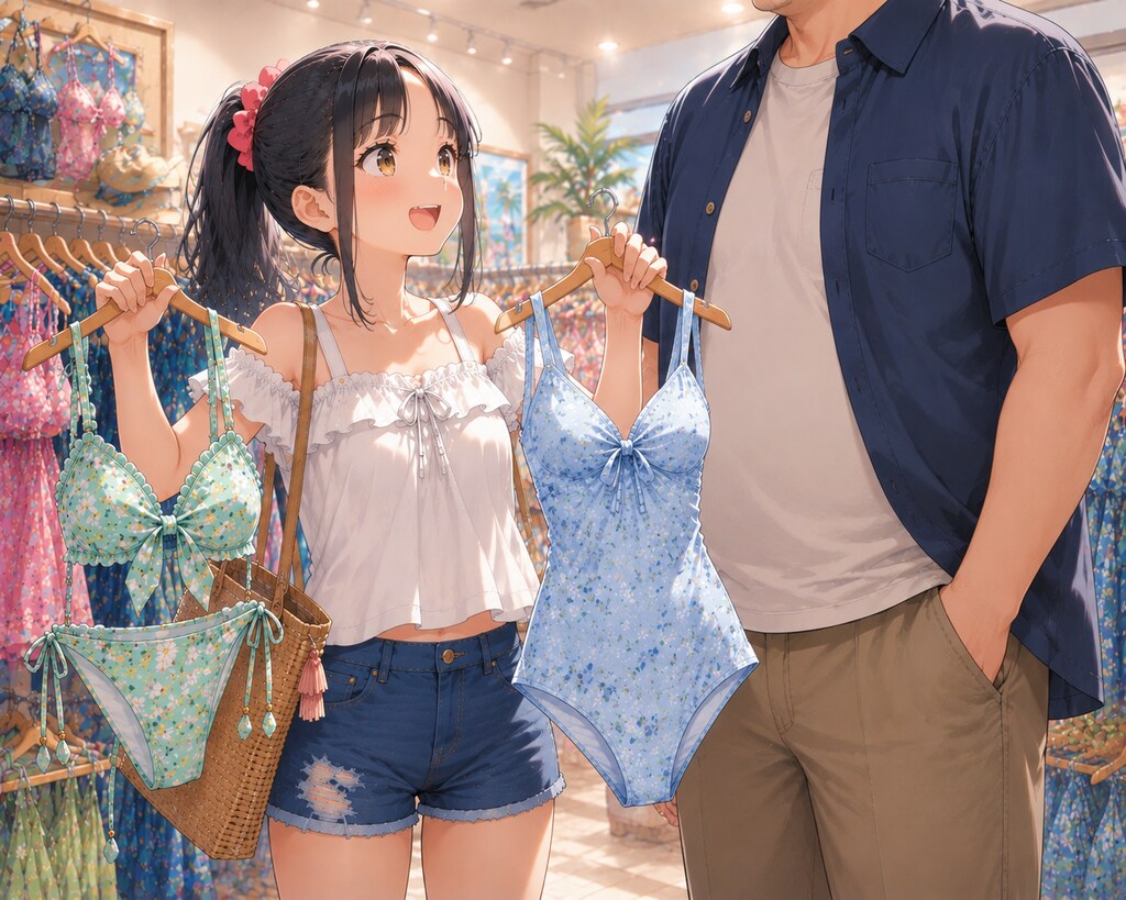 どっちの水着が良いと思う？