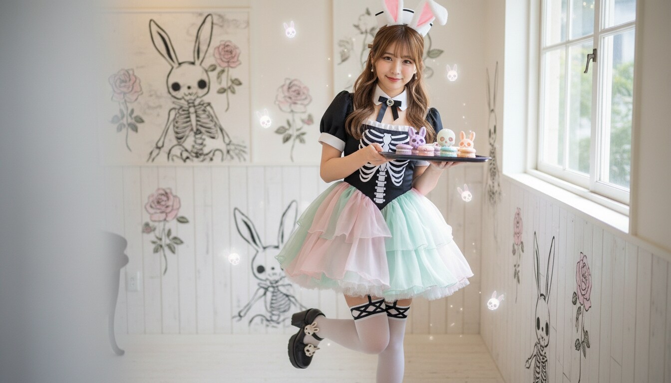 デスバニー・カフェへようこそ！ | の人気AIイラスト・グラビア