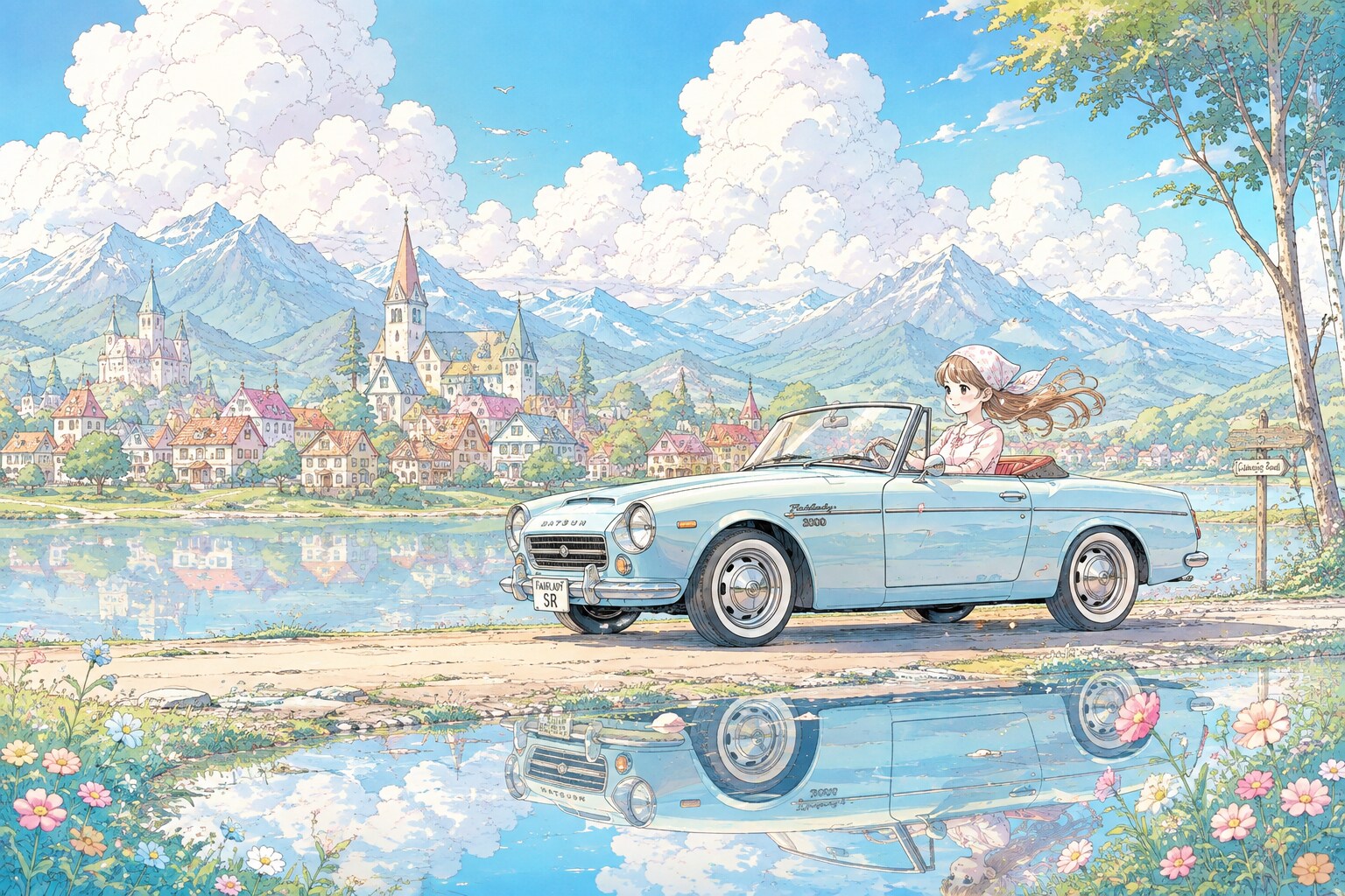 めるへん街道、淑女 | の人気AIイラスト・グラビア
