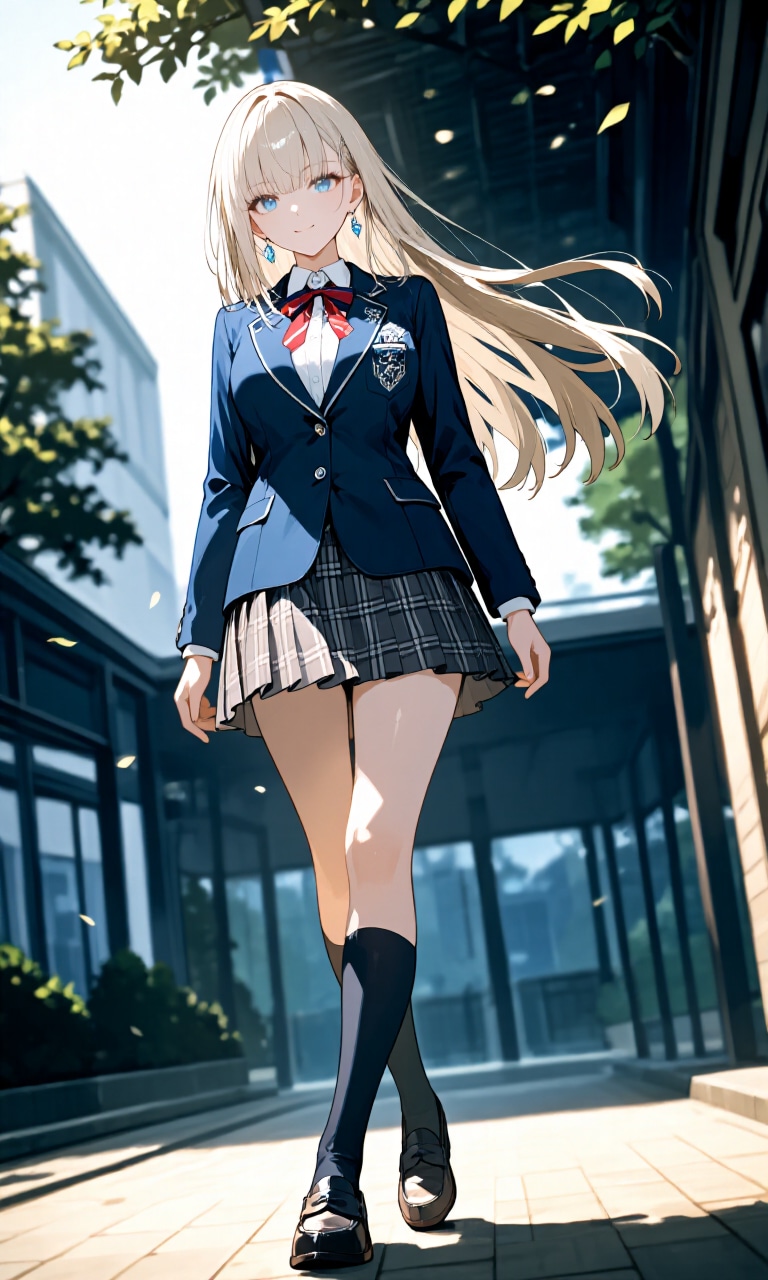 アストリアの制服姿 | の人気AIイラスト・グラビア