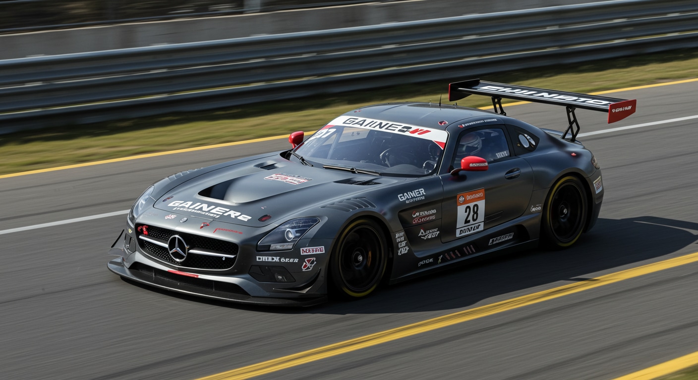 メルセデスベンツレーシングカー | の人気AIイラスト・グラビア