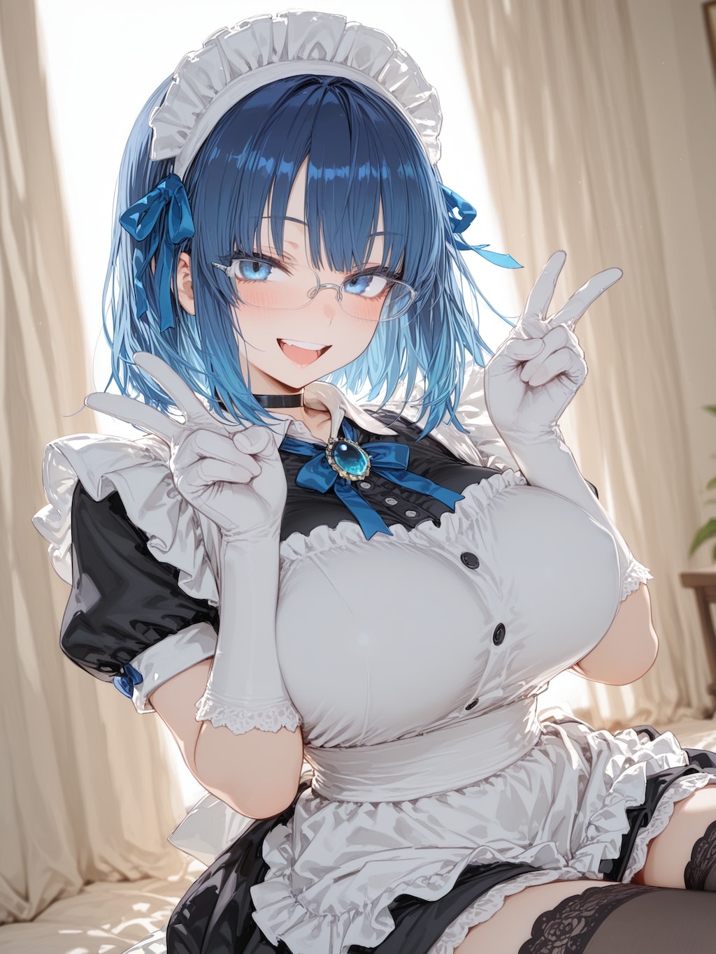 メイドさんだよ眞琴ちゃん