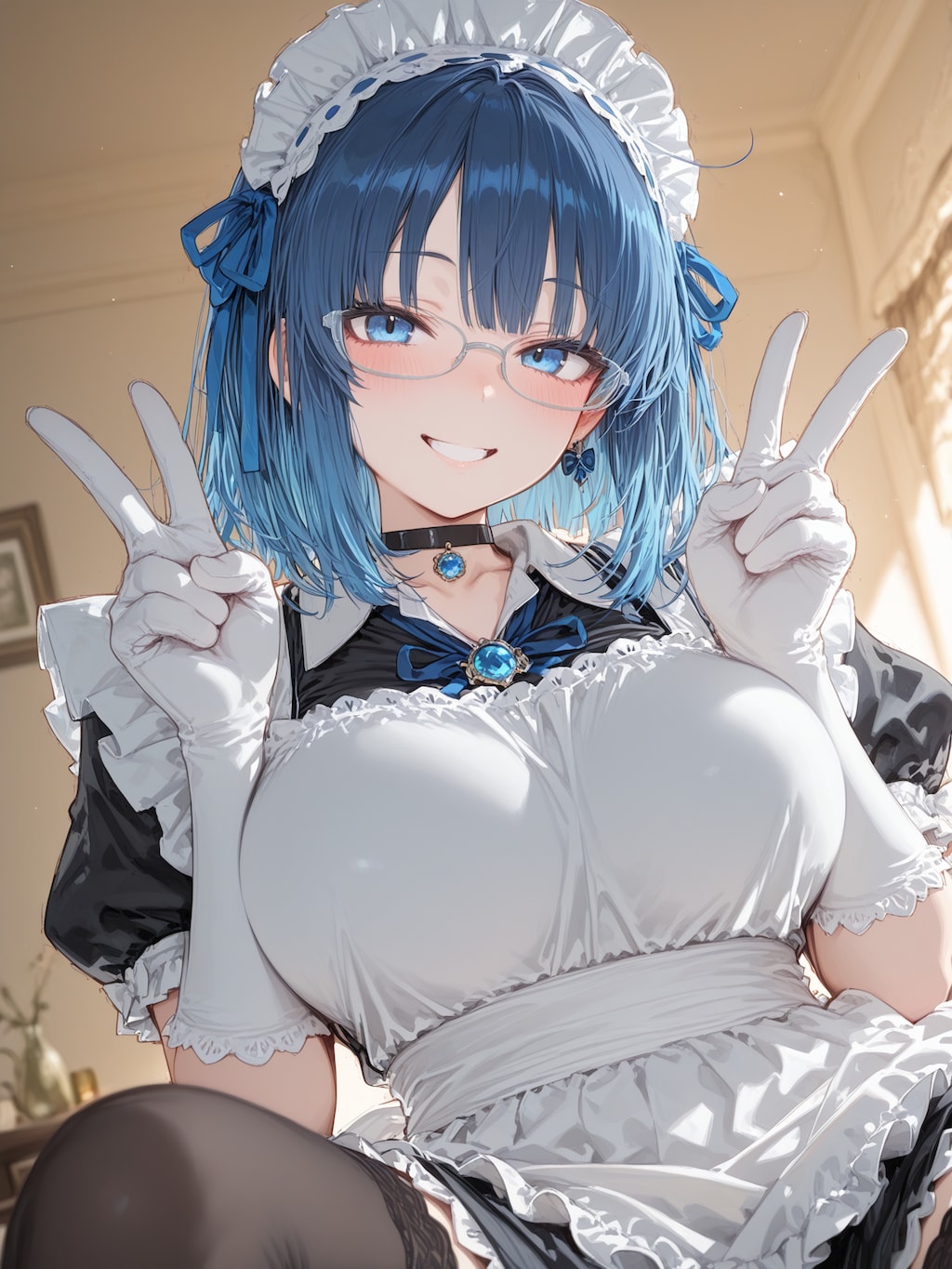 メイドさんだよ眞琴ちゃん