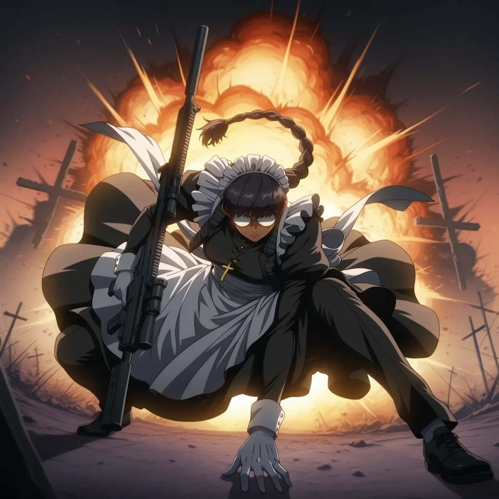 サンタマリアの名に誓い、すべての不義に鉄槌を